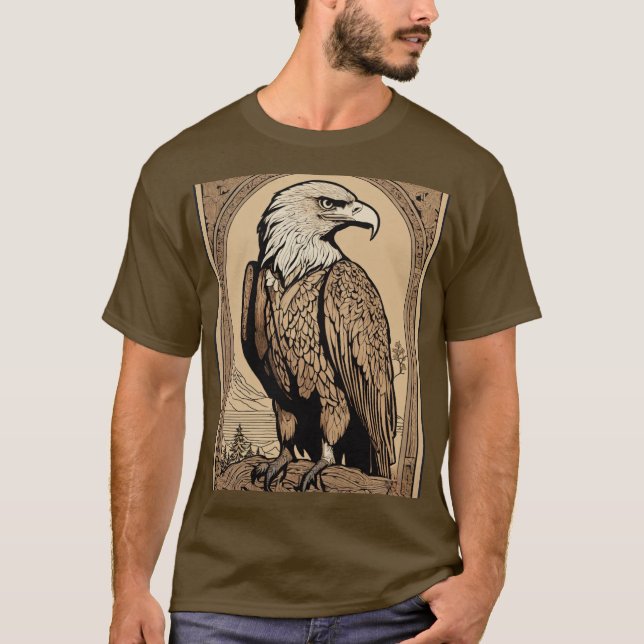 "Eagle" entwickelt T-Shirt (Vorderseite)