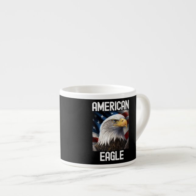 Eagle Espresso Tasse (Vorderseite Rechts)