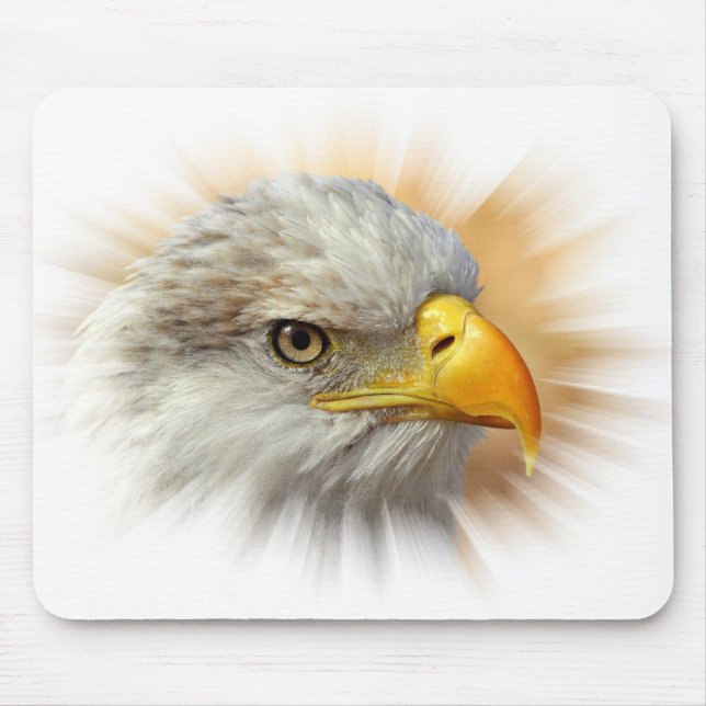 Eagle-Explosions-Mausunterlage Mousepad (Vorne)