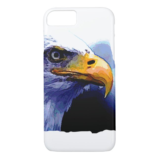 Eagle Eye Artwork iPhone 7 Fall Case-Mate iPhone Hülle (Rückseite)