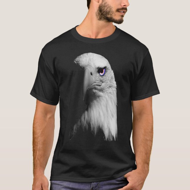 Eagle Eye USA Farben 4. Juli T-Shirt (Vorderseite)