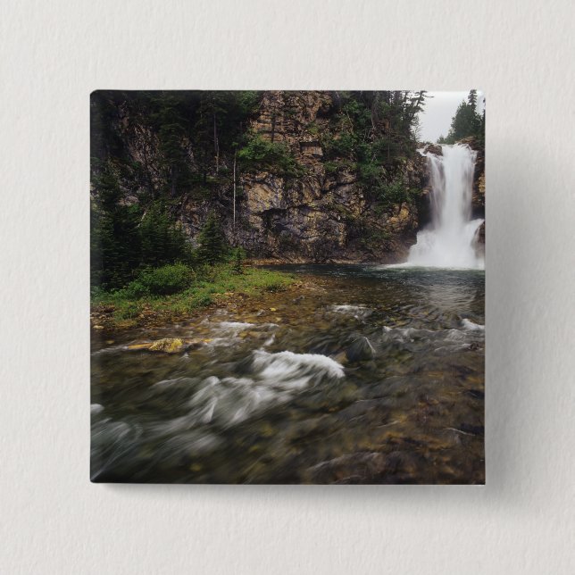 Eagle Falls aka Trick Falls in den zwei Button (Vorderseite)