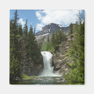Eagle Falls im Glacier National Park Magnet