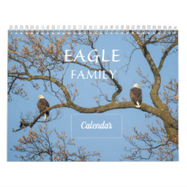 Eagle Family Calendar Kalender