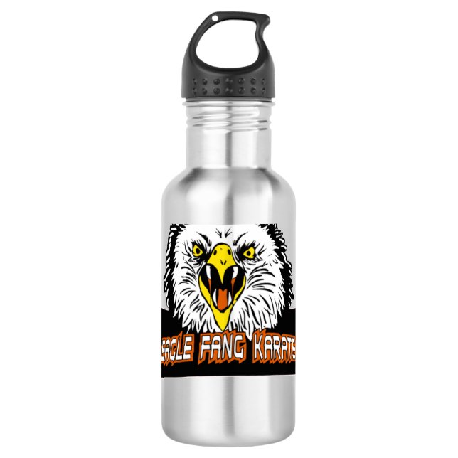 Eagle fang Karate  Edelstahlflasche (Vorderseite)