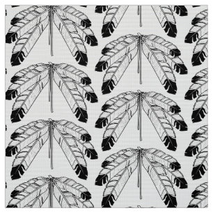 Eagle Feathers Fabric Native Art Feathers Fabric Stoff