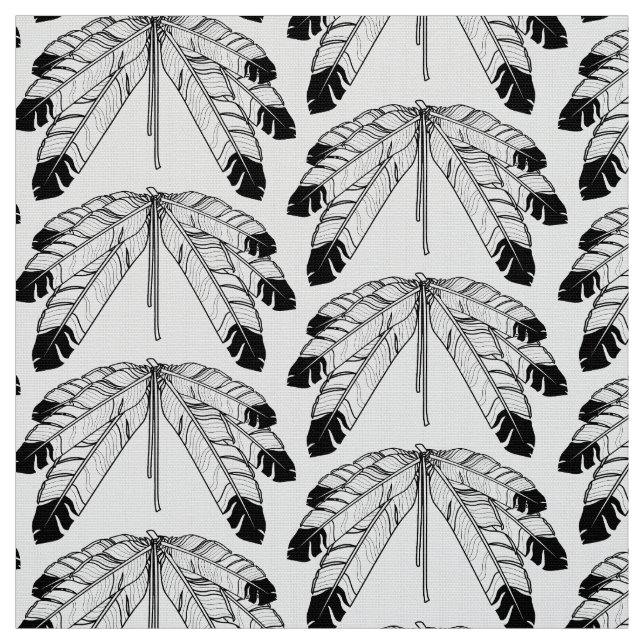 Eagle Feathers Fabric Native Art Feathers Fabric Stoff (Muster)