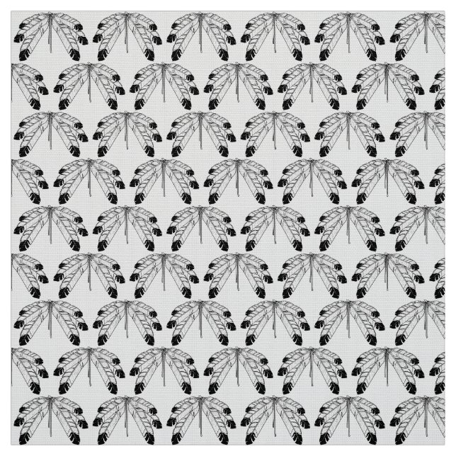 Eagle Feathers Fabric Native Art Feathers Fabric Stoff (Muster)