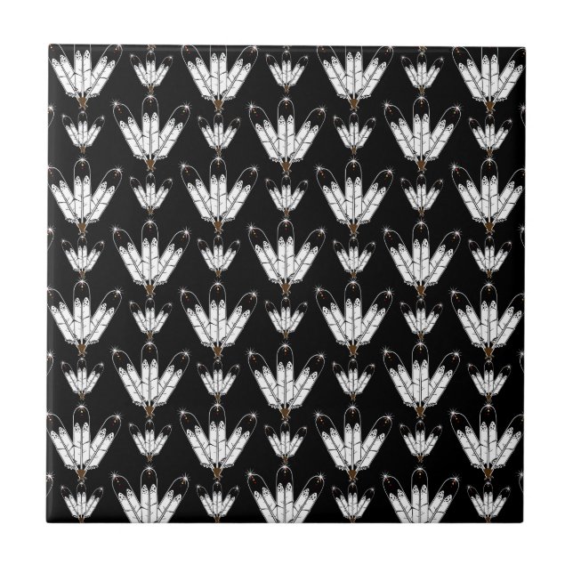 Eagle Feathers Fliese (Vorderseite)
