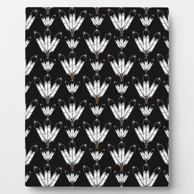 Eagle Feathers Fotoplatte (Vorderseite)