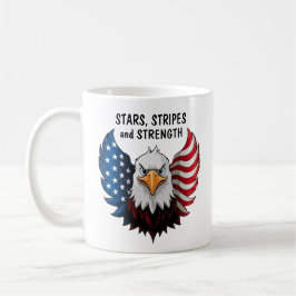 Eagle Flag USA Kaffeetasse