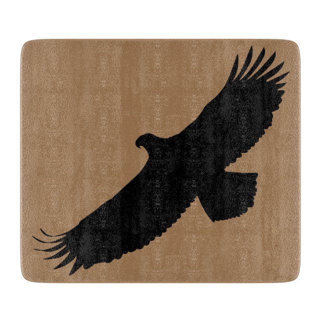 Eagle Flying Cutting Board - Your Color Schneidebrett (Vorderseite)