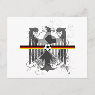 Eagle Fußball - Deutsche Fans - Geschenke und T -  Postkarte