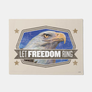 Eagle-Gelassener Freiheits-Ring Fußmatte