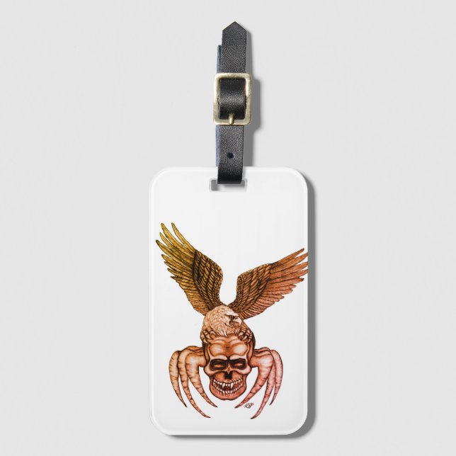 Eagle Gepäckanhänger (Vorderseite Vertikal)