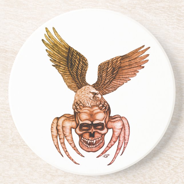 Eagle Getränkeuntersetzer (Vorne)