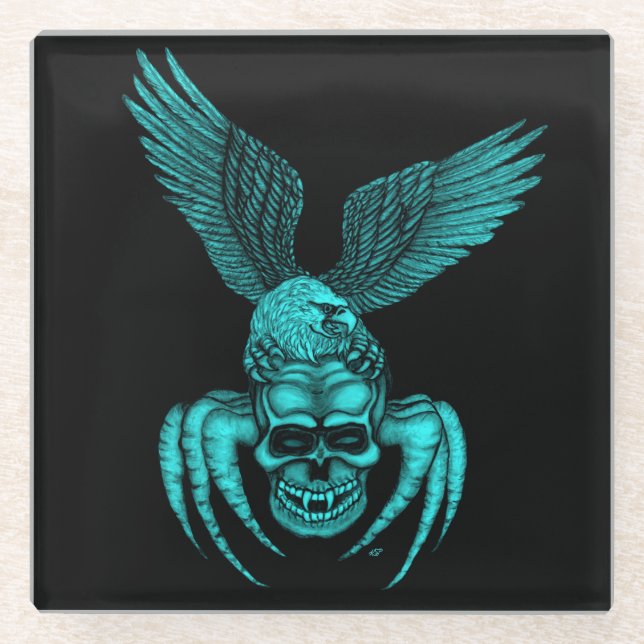 Eagle Glasuntersetzer (Vorderseite)