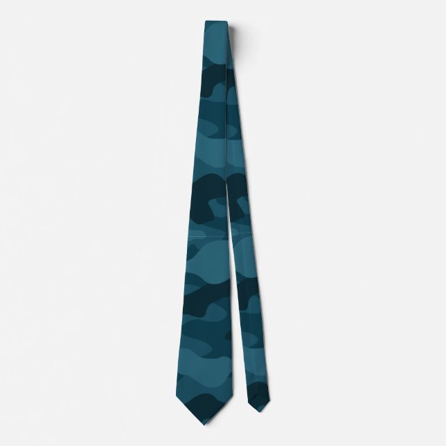 Eagle Green Monocolor Camouflage Krawatte (Vorderseite)