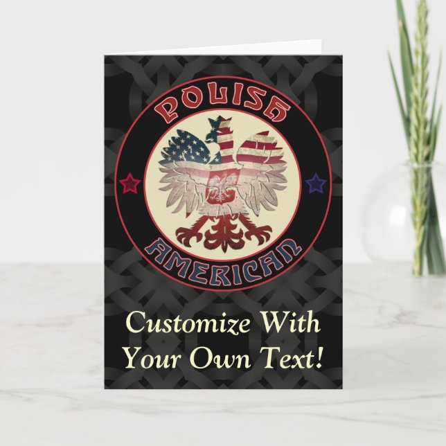 Eagle Greetings Feiertagskarte (Vorderseite)