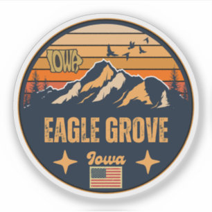 Eagle Grove, Iowa, Vereinigte Staaten Aufkleber