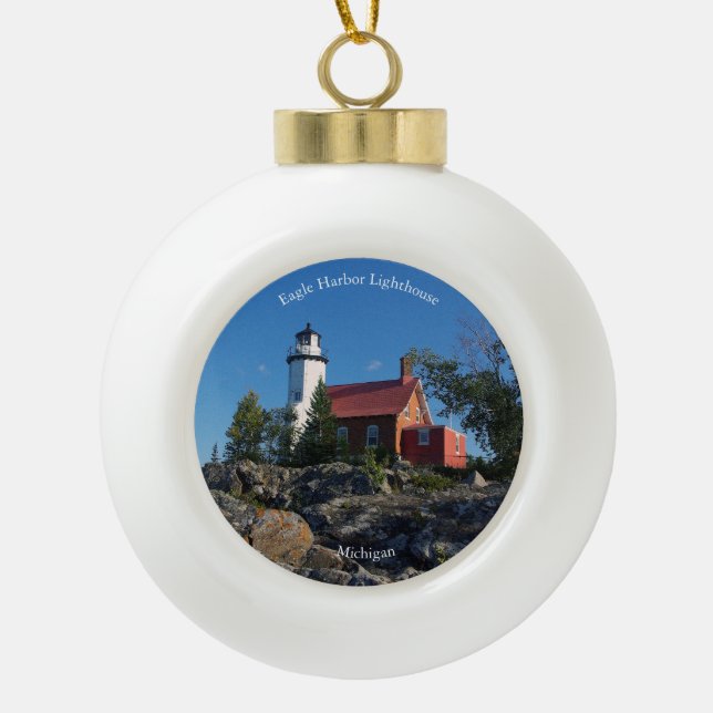 Eagle Harbour Lighthouse Ornament (Vorderseite)