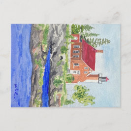 Eagle Harbour Lighthouse Postcard Postkarte