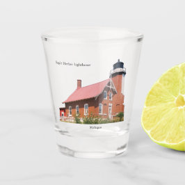 Eagle Harbour Lighthouse Showglass Schnapsglas
