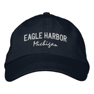 Eagle Harbour Michigan bestickter Baseballhut Bestickte Baseballkappe
