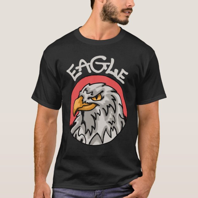 Eagle Head streetwear T-Shirt (Vorderseite)