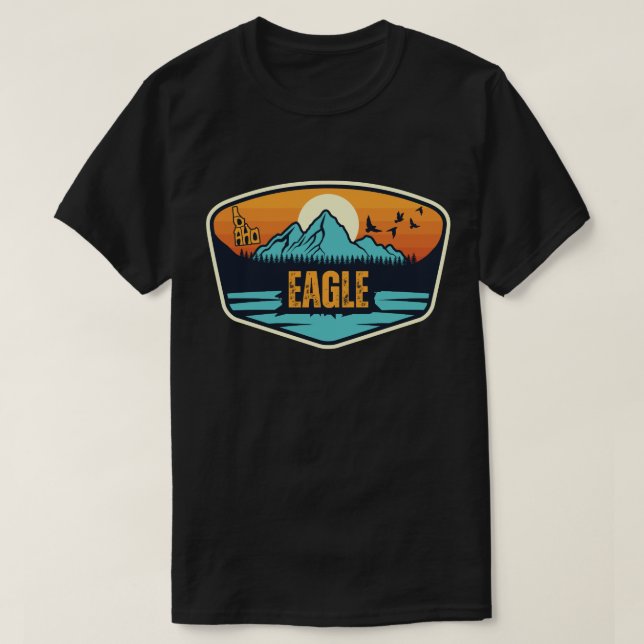 Eagle, Idaho T-Shirt (Design vorne)