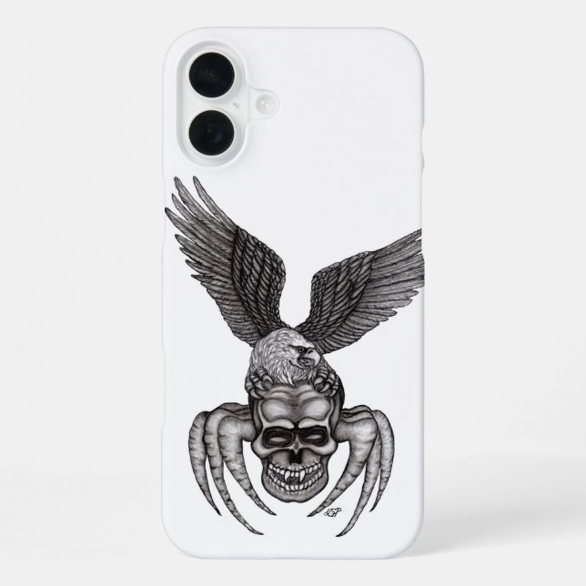 Eagle iPhone 16 Plus Hülle (Rückseite)
