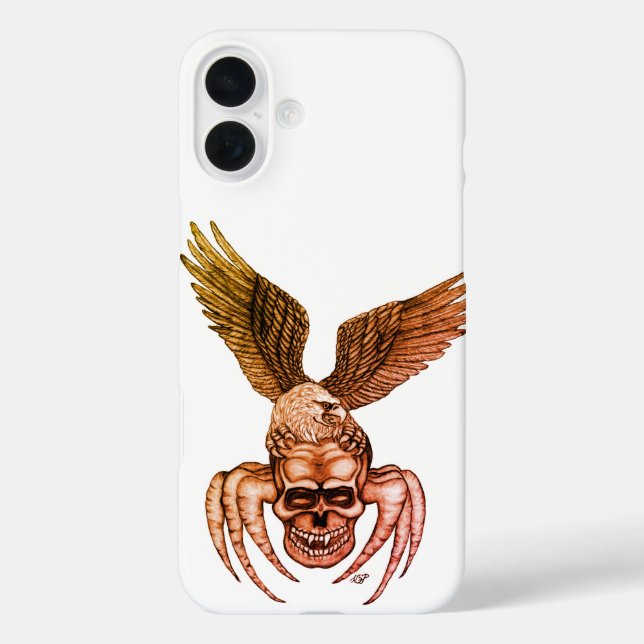 Eagle iPhone 16 Plus Hülle (Rückseite)