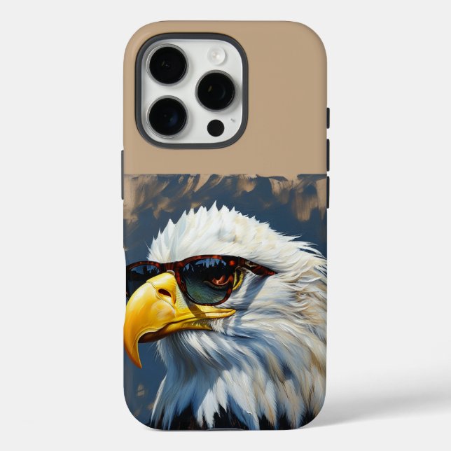 Eagle iPhone 16 pro Coque (Verso)