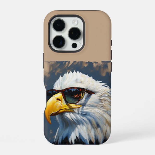 Eagle iPhone 16 pro Fall Hülle (Rückseite)