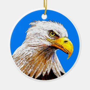 Eagle Keramik Ornament