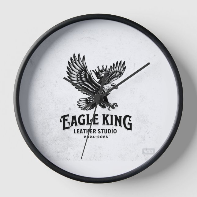 Eagle King Eagle Logo Uhr (Vorderseite)