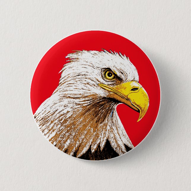 Eagle-Knopf Button (Vorderseite)