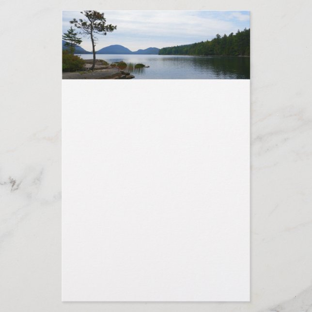 Eagle Lake at Acadia Nationalpark Briefpapier (Vorderseite)