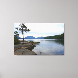 Eagle Lake im Acadia National Park Leinwanddruck