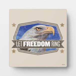 Eagle-Lass-Freiheitsring Fotoplatte