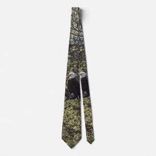Eagle Lookout Painterly Neck Tie Krawatte