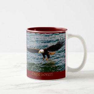 EAGLE LOVER Geschenke Zweifarbige Tasse