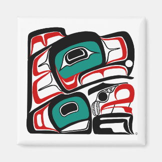 Eagle Magnet - NW Native American Forline Style