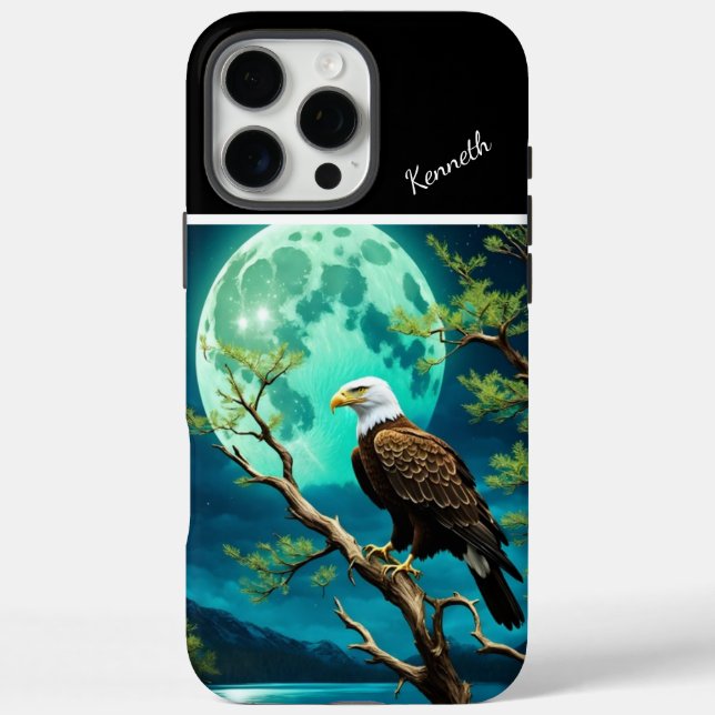 Eagle-Mondlicht-Uhr iPhone 16 Pro Max Hülle (Rückseite)