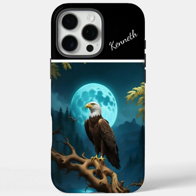 Eagle-Mondlicht-Uhr iPhone 16 Pro Max Hülle (Rückseite)