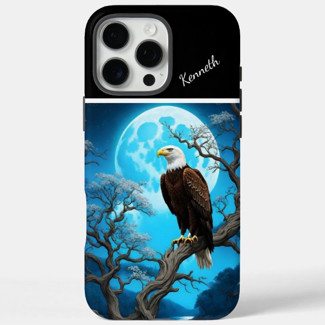 Eagle-Mondlicht-Uhr iPhone 16 Pro Max Hülle (Rückseite)