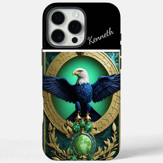 Eagle-Mondlicht-Uhr iPhone 16 Pro Max Hülle (Rückseite)