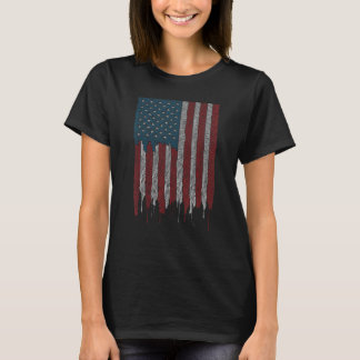 Eagle Mullet 4. Juli Merica Patriotic American T-Shirt