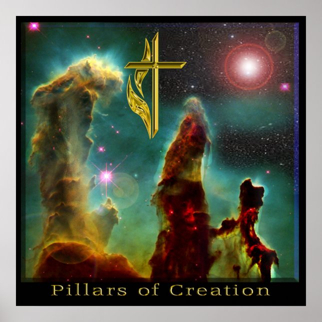 Eagle-Nebula-Poster Poster (Vorne)