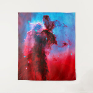 Eagle Nebula Stellar Spire Large Wandteppich